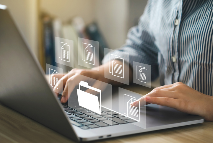 cybersecurity files on computer - Netcore Cloud data breach